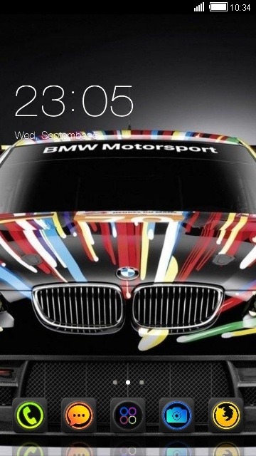 BMW CLauncher Android Theme Image 1