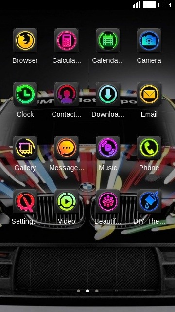 BMW CLauncher Android Theme Image 2