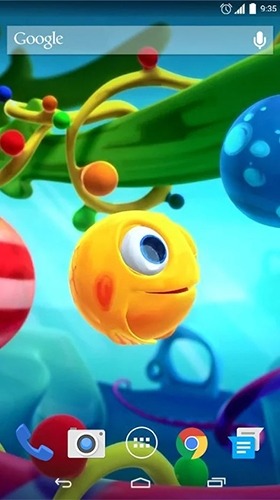 Funny Little Fish Android Wallpaper Image 2