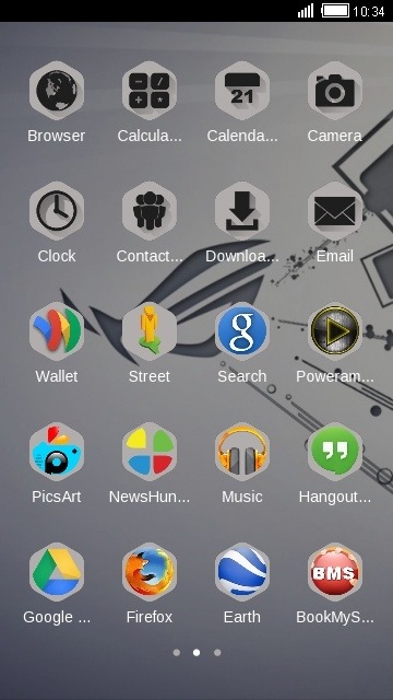 Logos CLauncher Android Theme Image 2