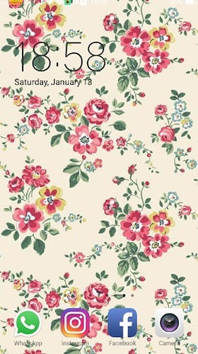 Floral Android Wallpaper Image 1