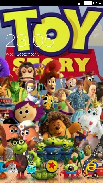 Toy Story CLauncher Android Theme Image 1