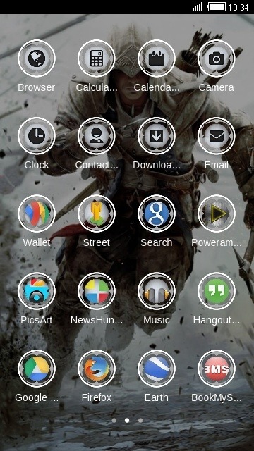 Assassin CLauncher Android Theme Image 2