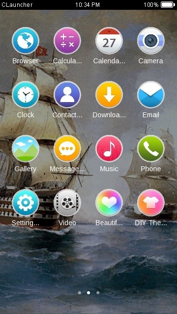 Sailor CLauncher Android Theme Image 2
