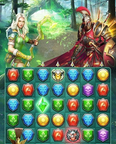 Myth Wars And Puzzles: RPG Match 3 Android Game Image 2