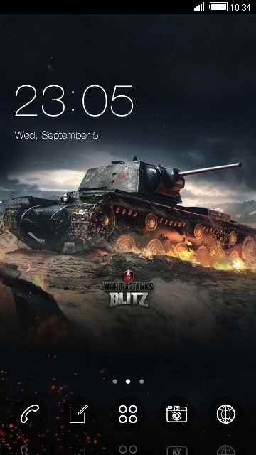 Tank CLauncher Android Theme Image 1