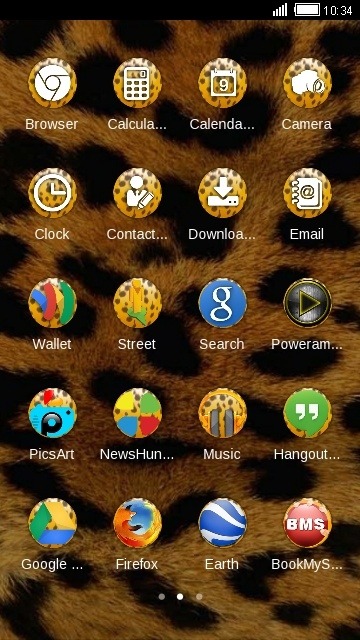 Leopard CLauncher Android Theme Image 2