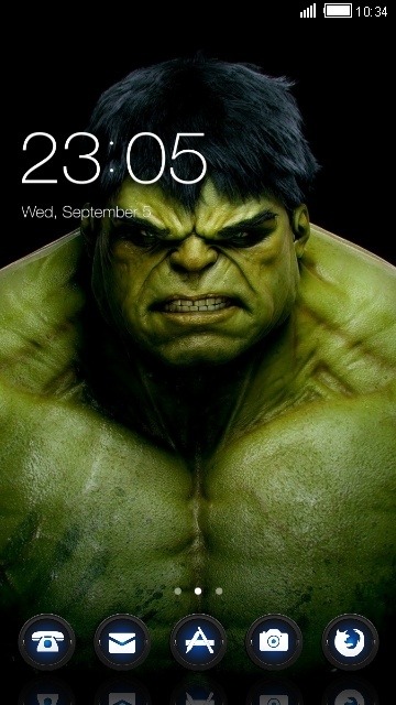 Hulk CLauncher Android Theme Image 1