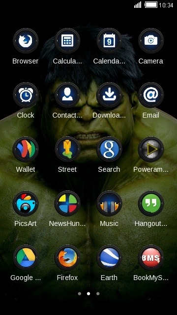 Hulk CLauncher Android Theme Image 2