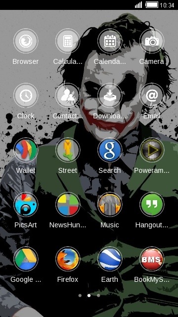 Joker CLauncher Android Theme Image 2