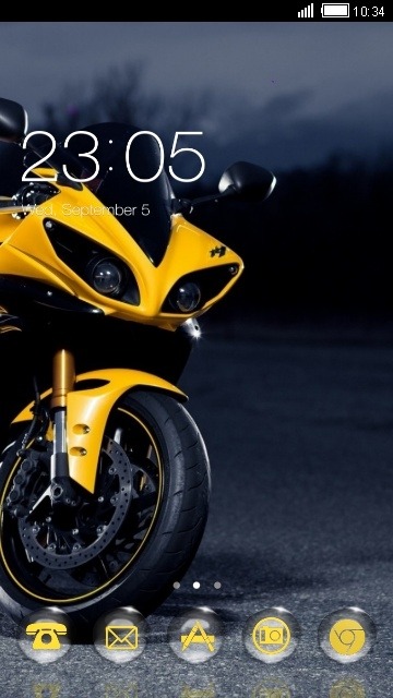 Yamaha CLauncher Android Theme Image 1