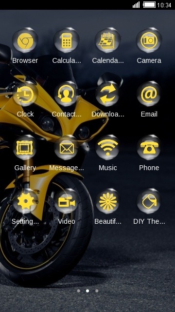 Yamaha CLauncher Android Theme Image 2