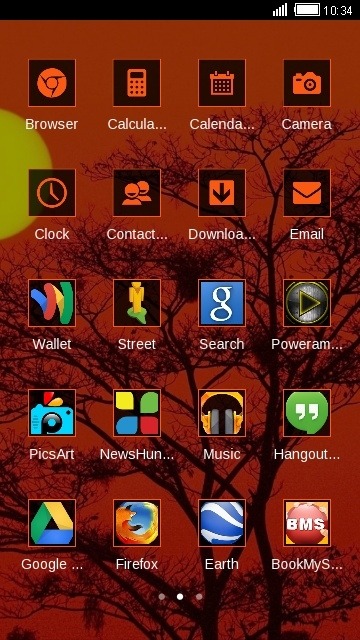 Tree CLauncher Android Theme Image 2