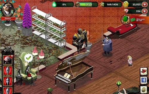 The Addams Family: Mystery Mansion Android Game Image 2