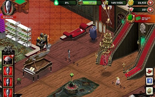 The Addams Family: Mystery Mansion Android Game Image 3