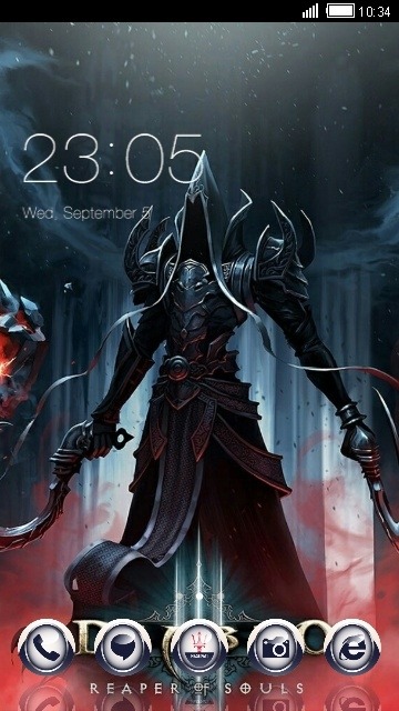 Devil CLauncher Android Theme Image 1