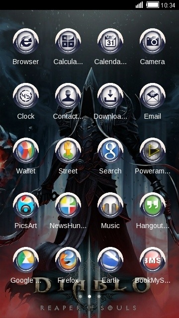 Devil CLauncher Android Theme Image 2