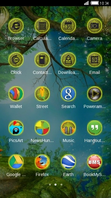 Fairyland CLauncher Android Theme Image 2