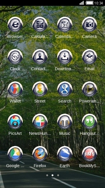 Road CLauncher Android Theme Image 2