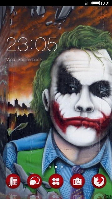 Joker CLauncher Android Theme Image 1