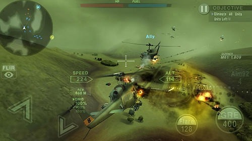 Blood Copter Android Game Image 2