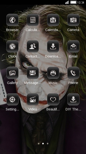 Joker CLauncher Android Theme Image 2