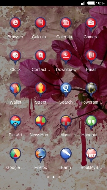 Leaf CLauncher Android Theme Image 2