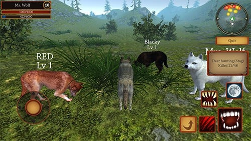 Wolf Simulator Evolution Android Game Image 2