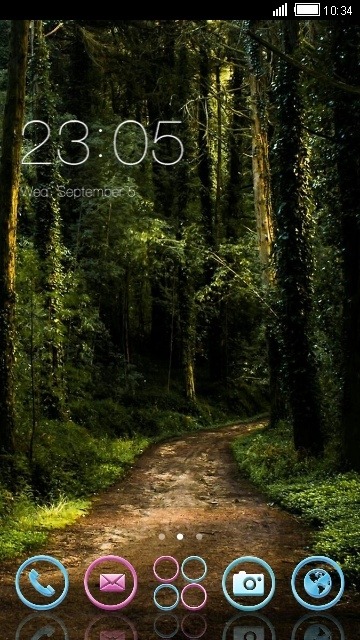 Forest CLauncher Android Theme Image 1