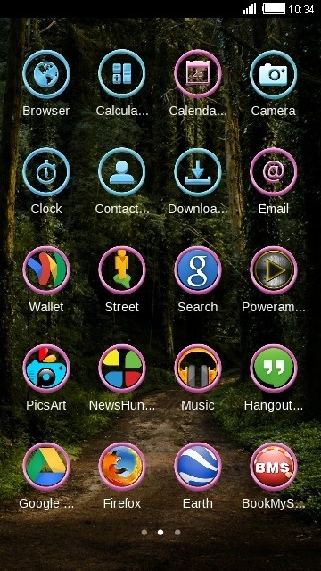 Forest CLauncher Android Theme Image 2