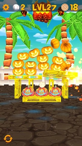 Knockdown The Pumpkins 2 Android Game Image 2