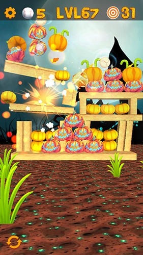 Knockdown The Pumpkins 2 Android Game Image 4