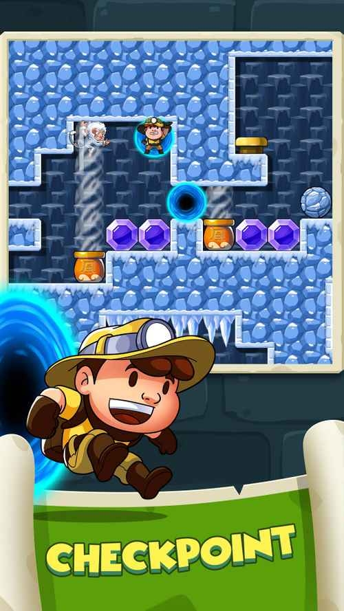 Diamond Quest: Don&#039;t Rush! Android Game Image 1