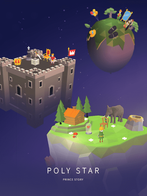 Poly Star : Prince Story Android Game Image 2