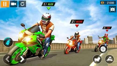 City Motorbike Racing Android Game Image 2