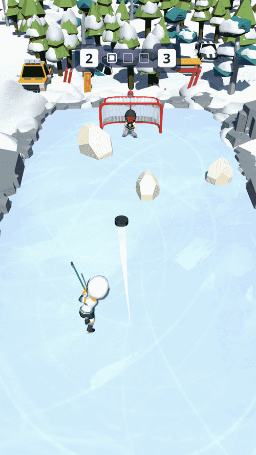 Happy Hockey! Android Game Image 1