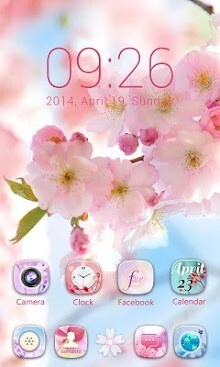 Aroma Go Launcher Android Theme Image 1