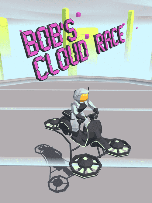 Bob&#039;s Cloud Race: Casual Low Poly Game Android Game Image 1