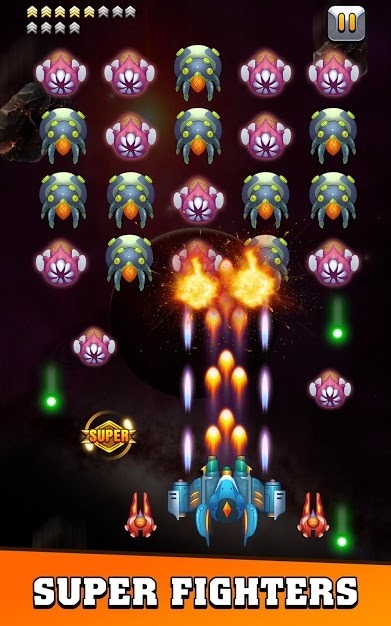 Galaxy Invader: Infinite Shooting 2020 Android Game Image 1