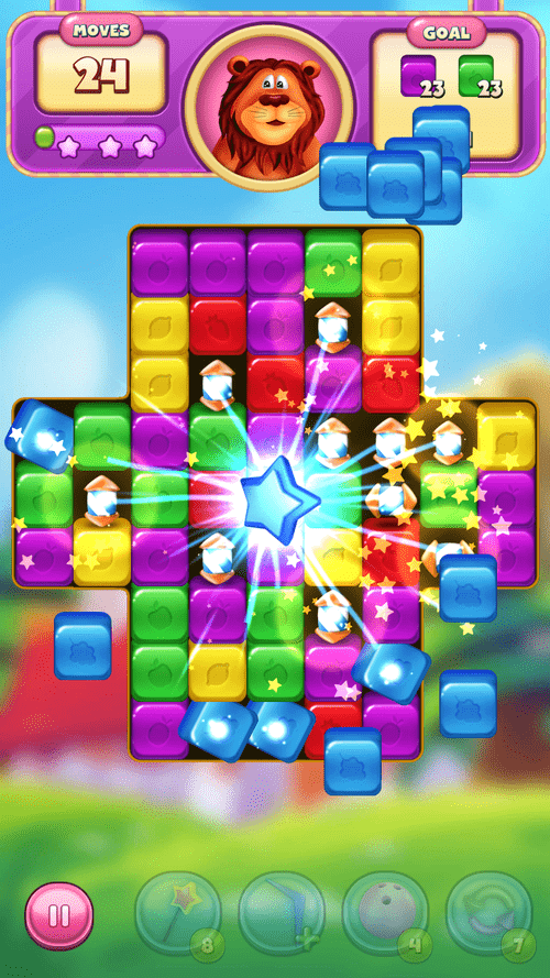 Cartoon Crush: Blast 3 Matching Games Toon Puzzle Android Game Image 1