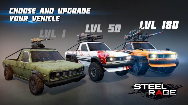 Steel Rage: Robot Cars PvP Shooter Warfare Android Game Image 2