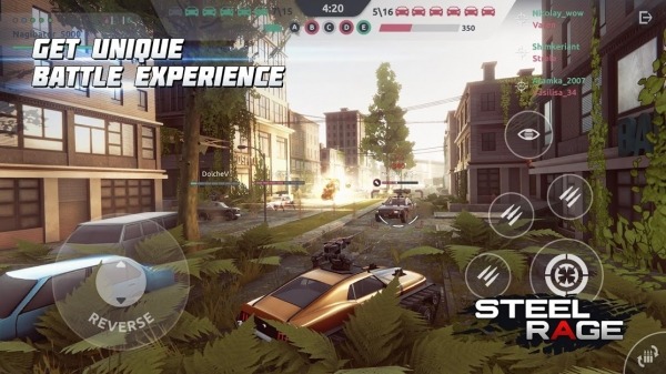 Steel Rage: Robot Cars PvP Shooter Warfare Android Game Image 3