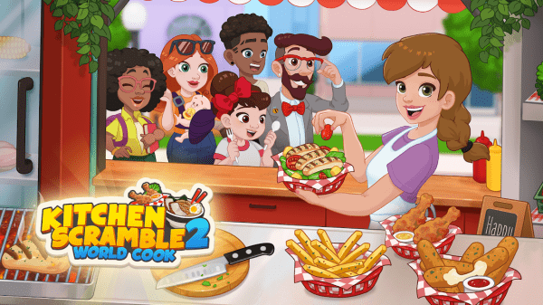 Kitchen Scramble 2: World Cook Android Game Image 1