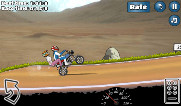 Wheelie Challenge Android Game Image 1