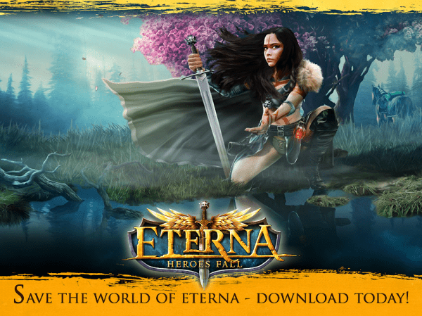 Eterna: Heroes Fall - Deep RPG Android Game Image 1