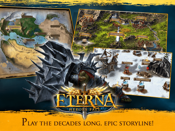 Eterna: Heroes Fall - Deep RPG Android Game Image 2