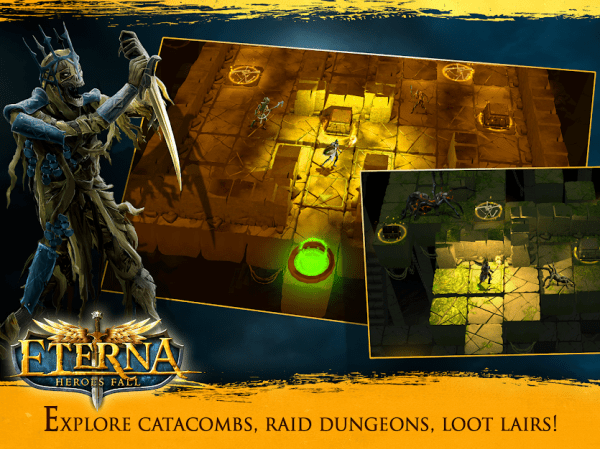 Eterna: Heroes Fall - Deep RPG Android Game Image 4