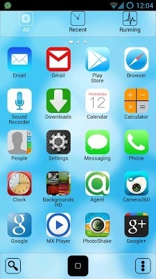 iOS Go Launcher Android Theme Image 2