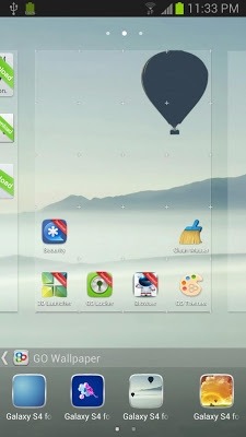 Galaxy S Go Launcher Android Theme Image 1