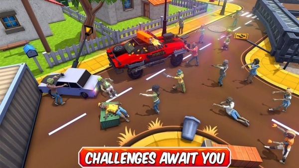 Zombie Squad: Crash Racing Pickup Android Game Image 3